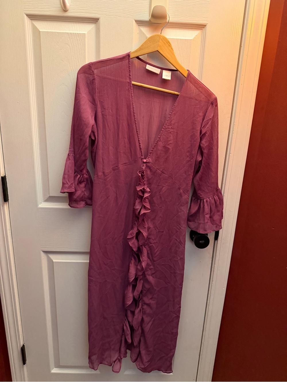 New York & Company Sheer kimono